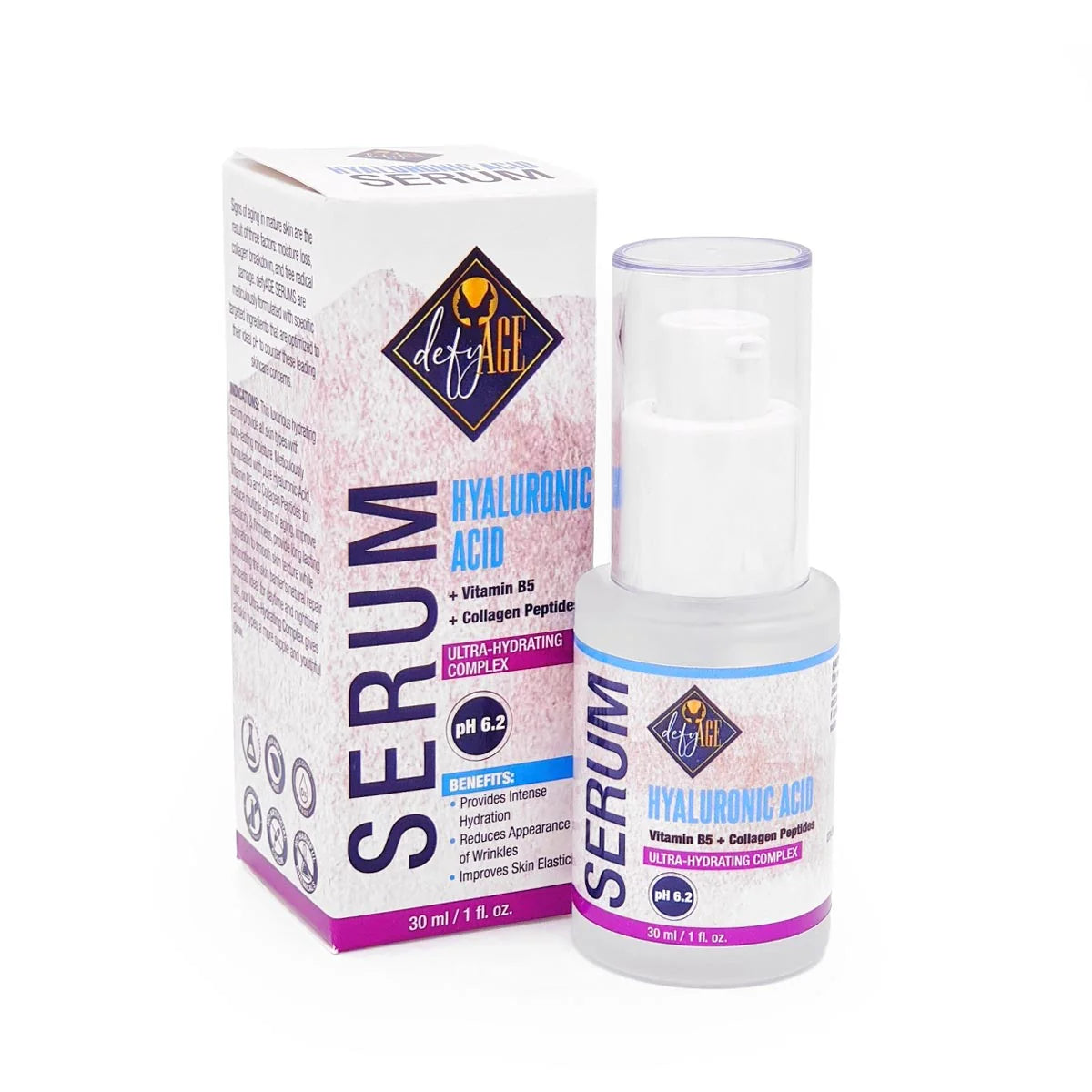 Ayrtons defyAGE Hyaluronic Acid Serum, 30ml